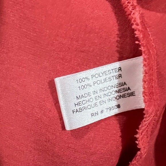 Violet and Claire rose halter blouse size large - Picture 7 of 7